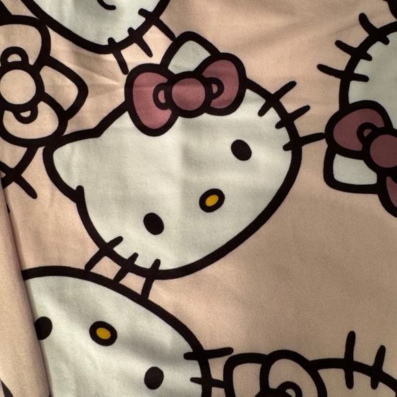Sanrio Hello Kitty soft Pants stretch pink pjs pajamas Size small - Picture 4 of 4